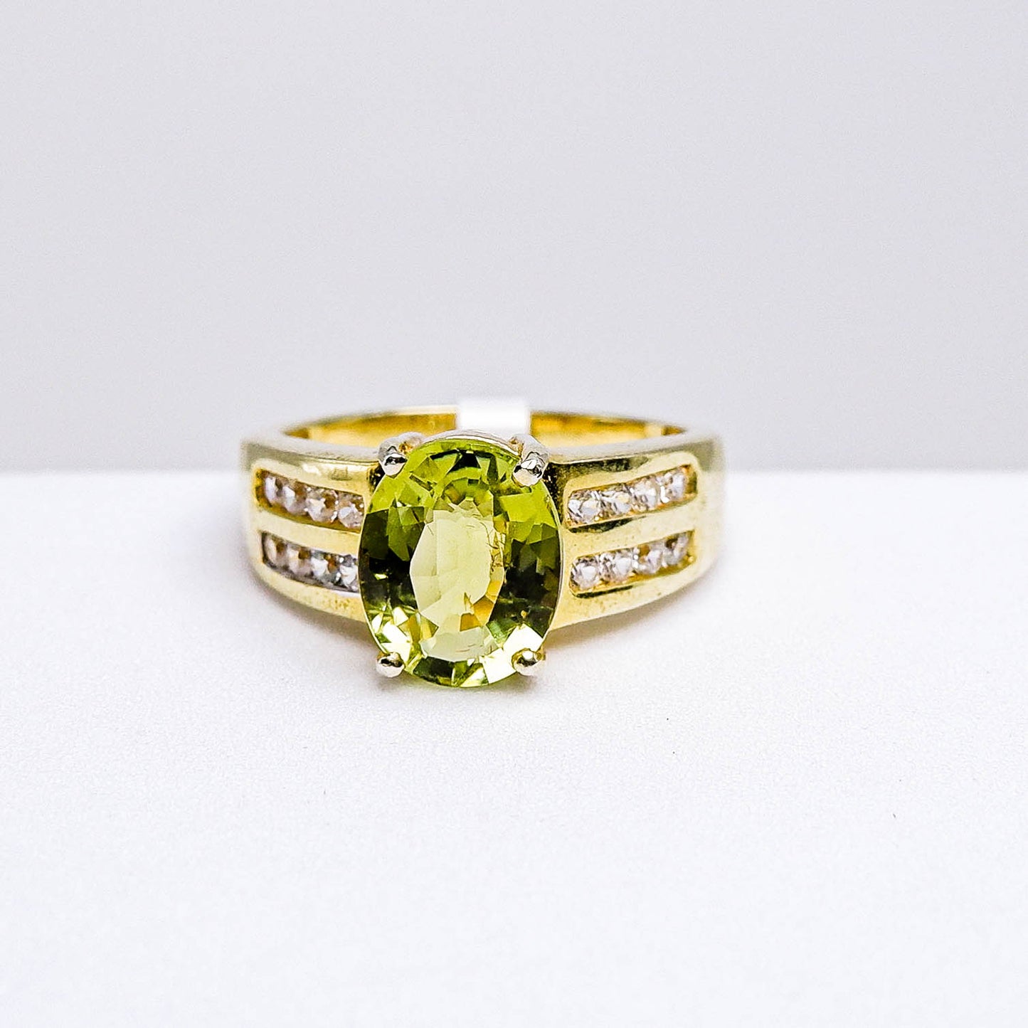 แหวนเงินแท้ 925 ฝังพลอย ทัวร์มาลีน (Tourmaline) + เซอร์คอน (Zircon)