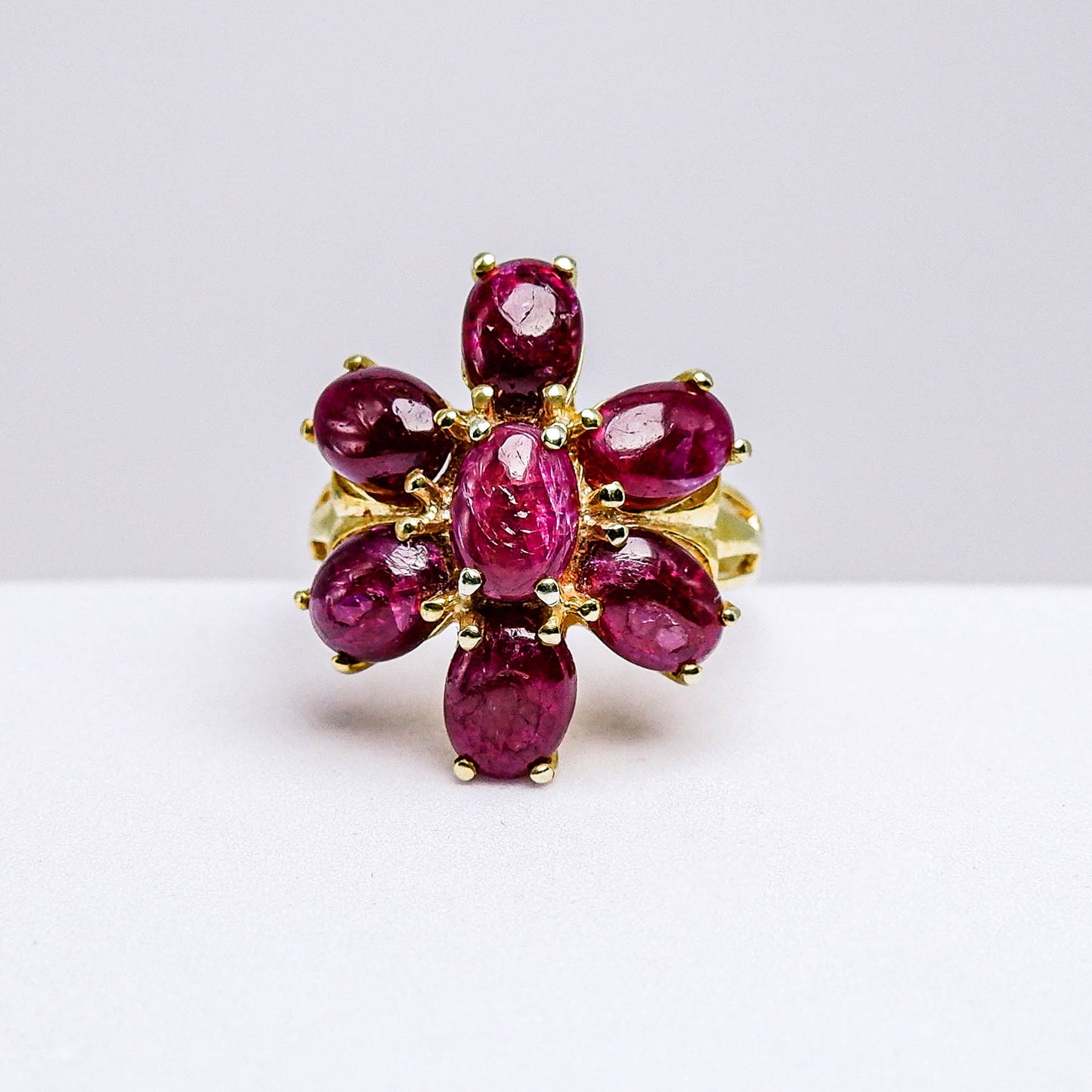 แหวนเงินแท้ 925 ฝังพลอย ทับทิมดิบ (Unheated Ruby)