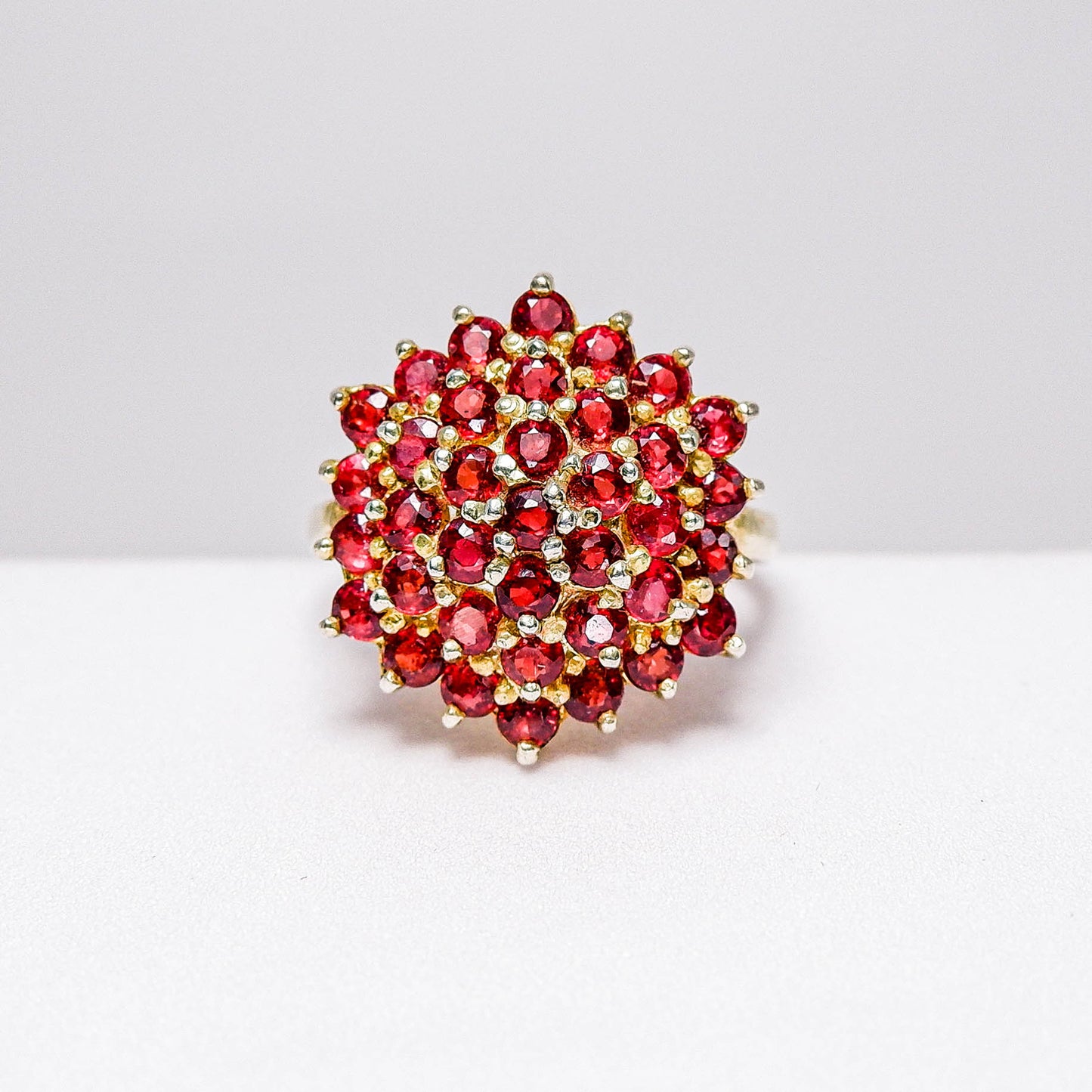 แหวนเงินแท้ 925 ฝังพลอย รูบี้แทนซาเนีย (Tanzanian Ruby)