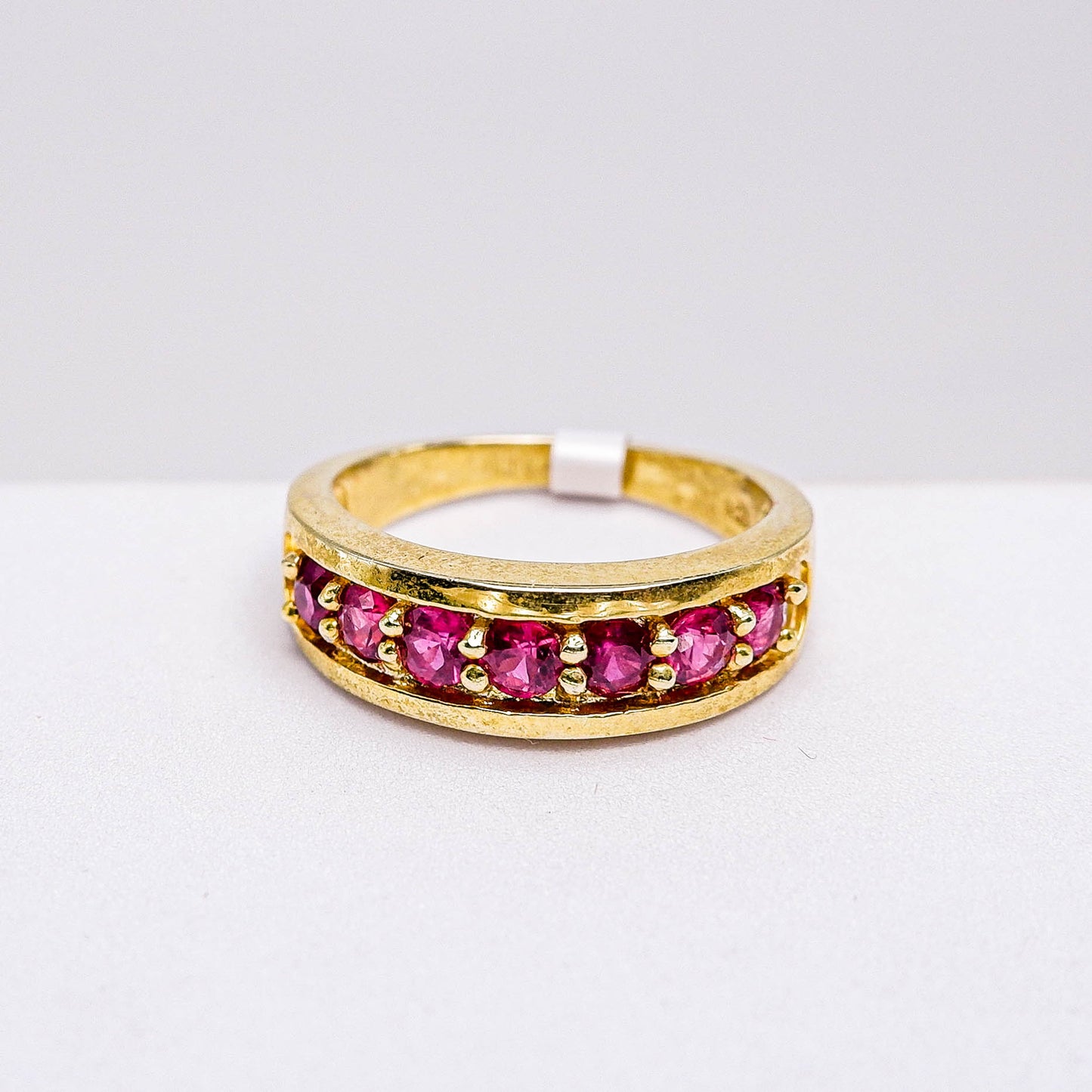 แหวนเงินแท้ 925 ฝังพลอย ทับทิมไทย (Ruby)