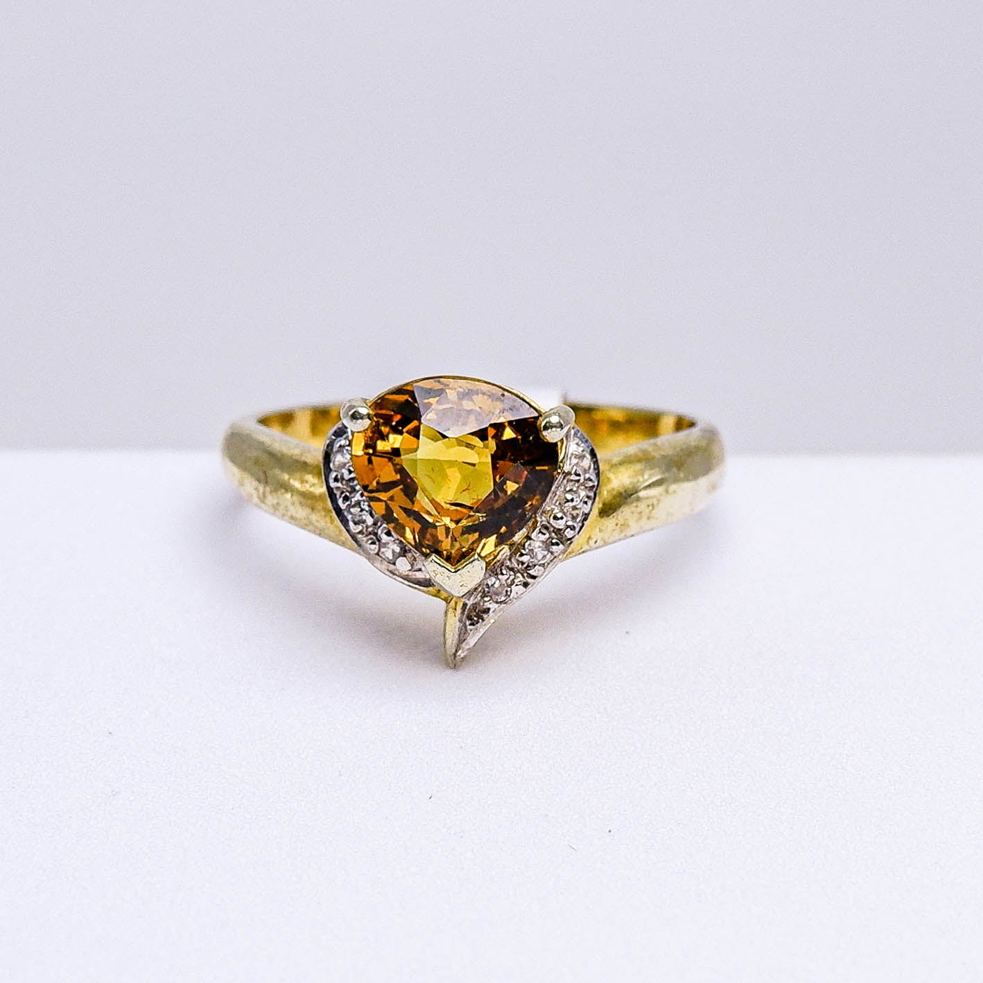แหวนเงินแท้ 925 ฝังพลอย มาลีการ์เน็ต (Mali Garnet) + เซอร์คอน (Zircon)