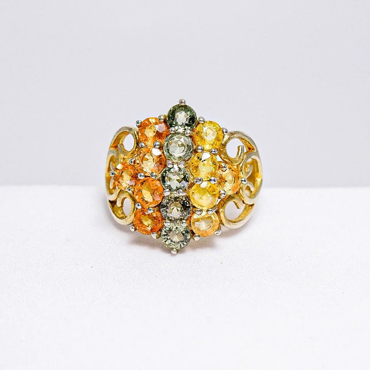 แหวนเงินแท้ 925 ฝังพลอย แซฟไฟร์ (Sapphire) - Thaigems
