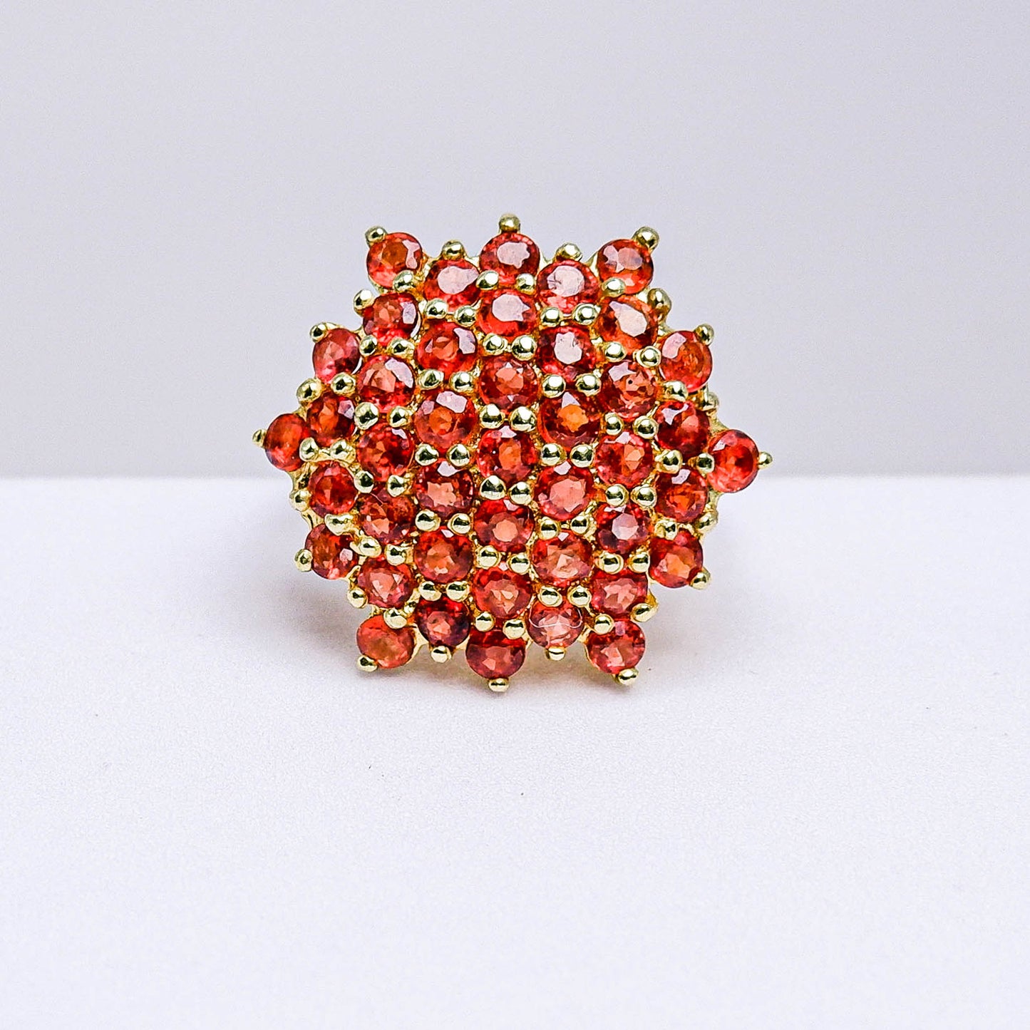 แหวนเงินแท้ 925 ฝังพลอย เรดแซฟไฟร์ (Red Sapphire)
