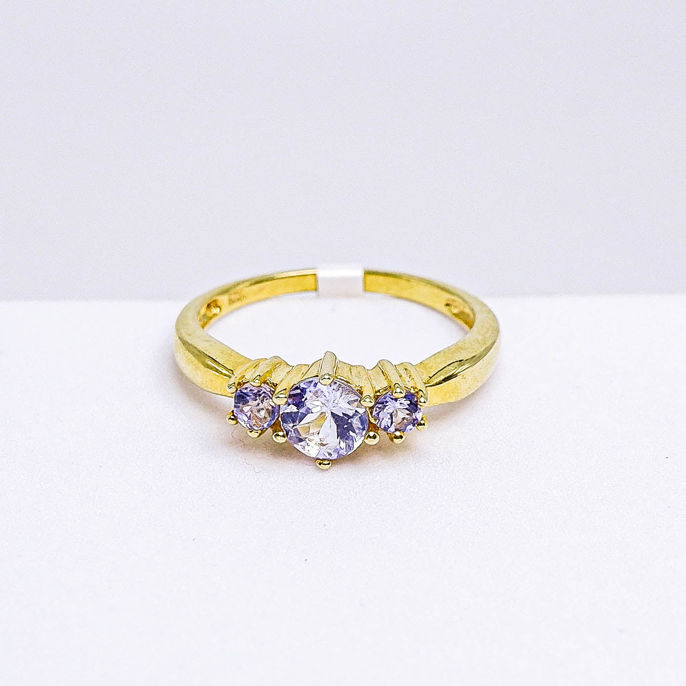 แหวนเงินแท้ 925 ฝังพลอย แทนซาไนท์ (Tanzanite)