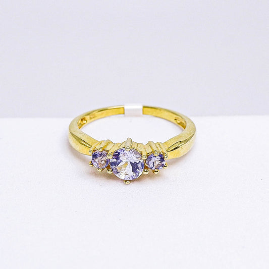 แหวนเงินแท้ 925 ฝังพลอย แทนซาไนท์ (Tanzanite)