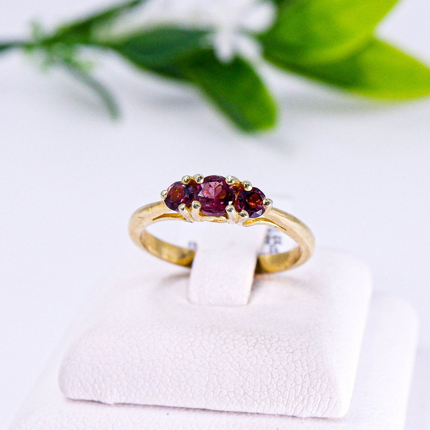 แหวนเงินแท้ 925 ฝังพลอย ทัวมารีน (Tourmaline)