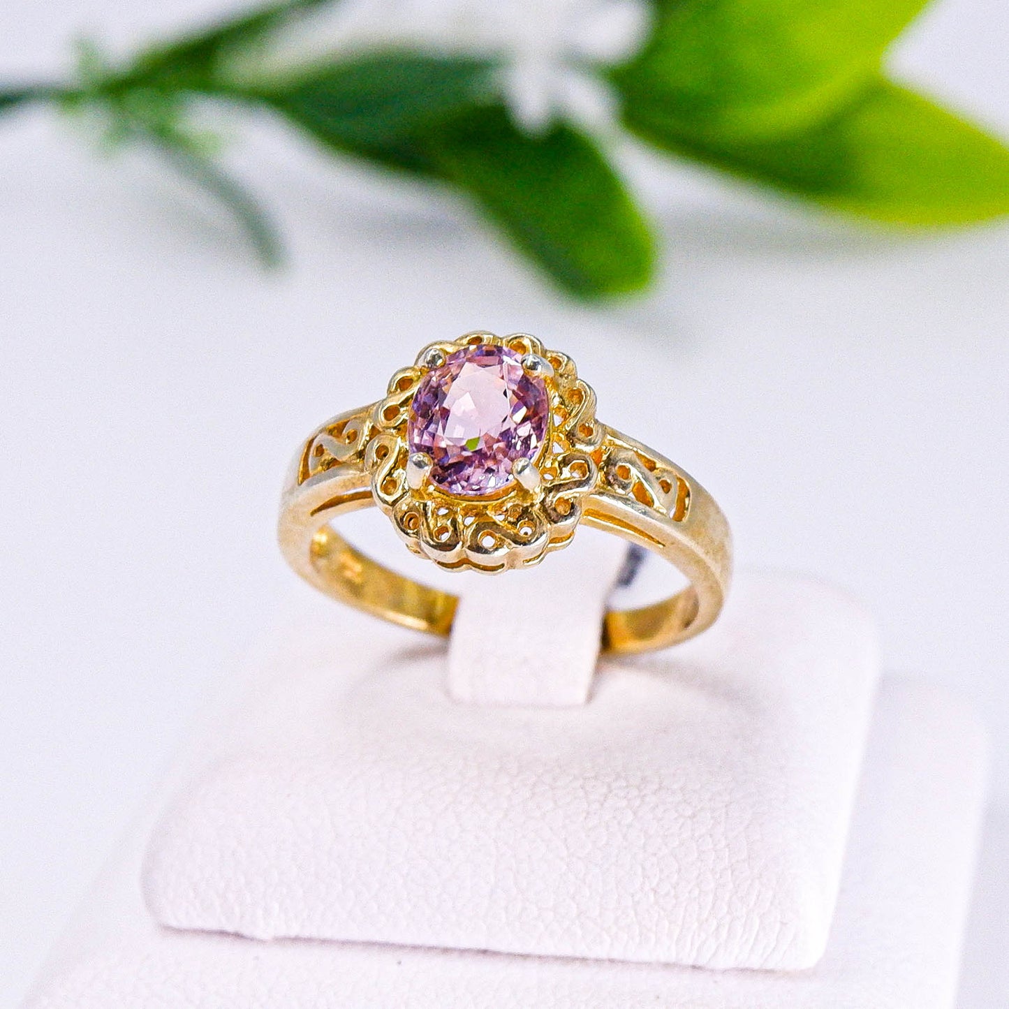 แหวนเงินแท้ 925 ฝังพลอย ทัวมาลีน (Tourmaline)