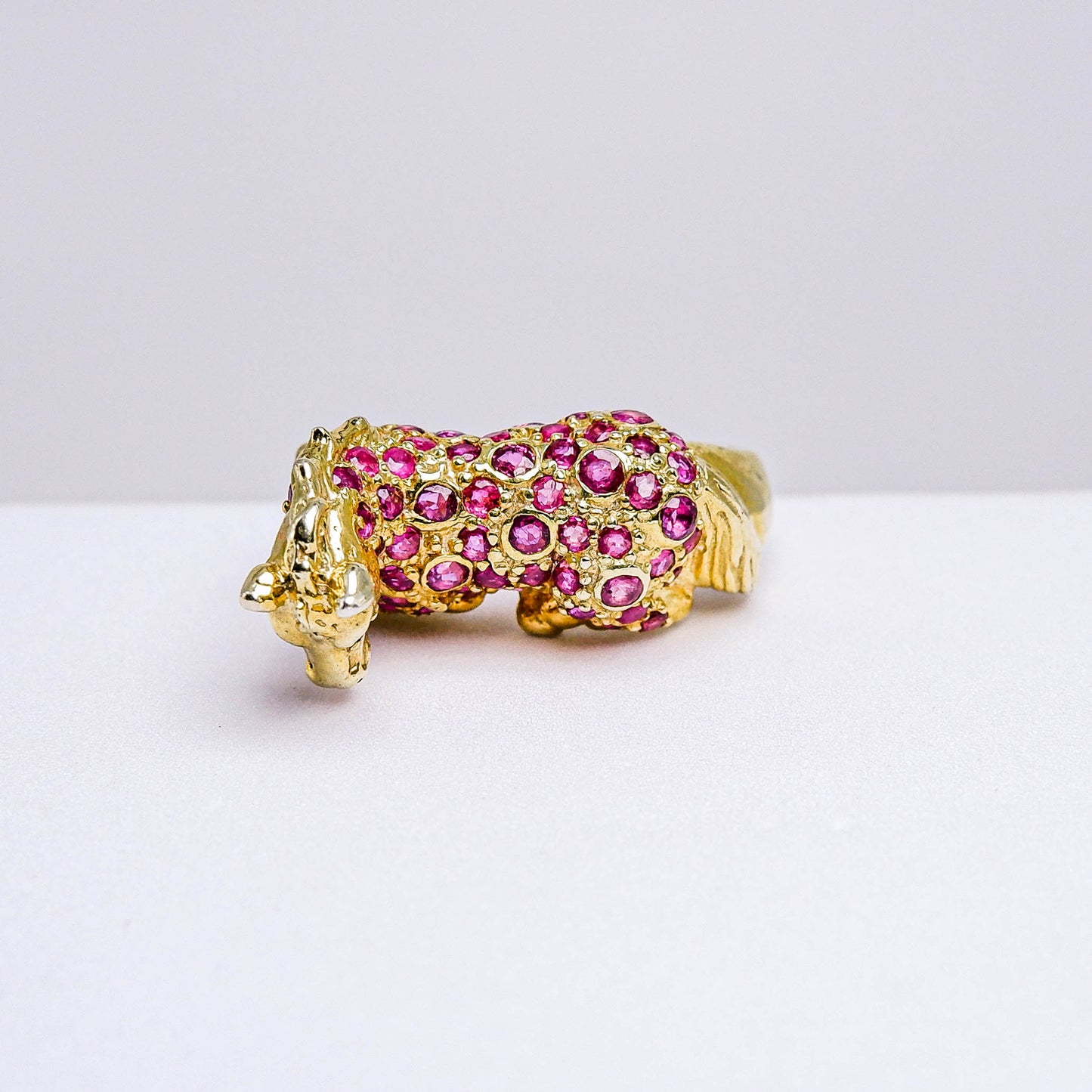 แหวนเงินแท้ 925 ฝังพลอย ทับทิมไทย (Siam Ruby) + ไพลิน (Blue Sapphire)