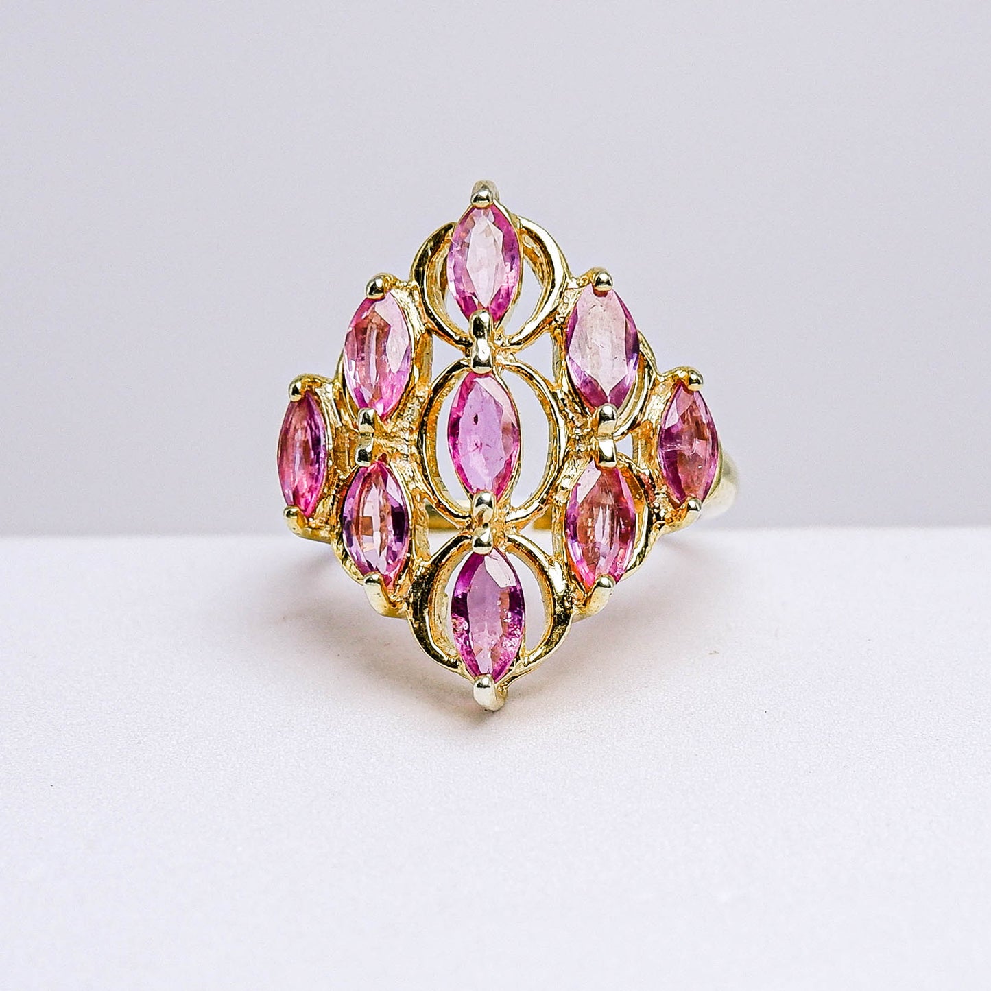 แหวนเงินแท้ 925 ฝังพลอย ทับทิมไทย (Siam Ruby)