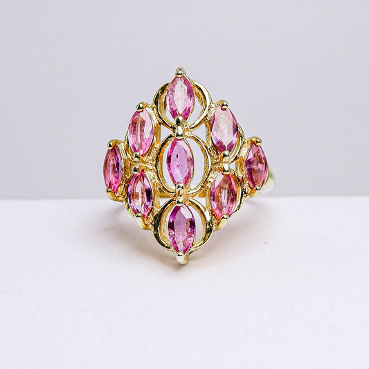 แหวนเงินแท้ 925 ฝังพลอย ทับทิมไทย (Siam Ruby)