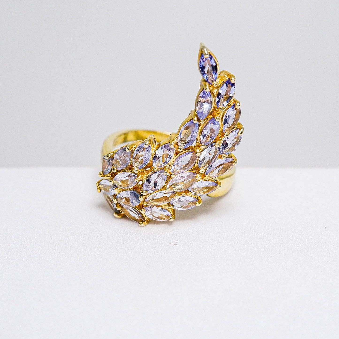 แหวนเงินแท้ 925 ฝังพลอย แทนซาไนท์ (Tanzanite)