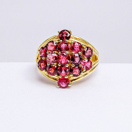 แหวนเงินแท้ 925 ฝังพลอย สปิเนล (Spinel)