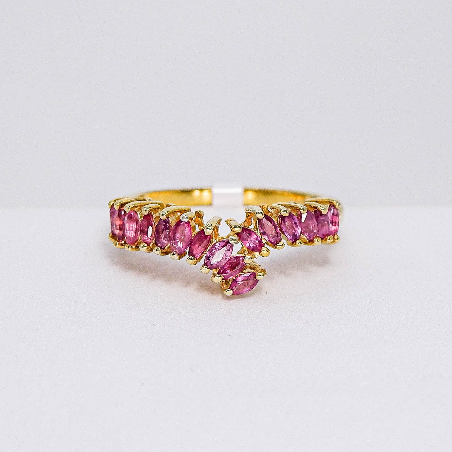 แหวนเงินแท้ 925 ฝังพลอย ทับทิมไทย (Siam Ruby)