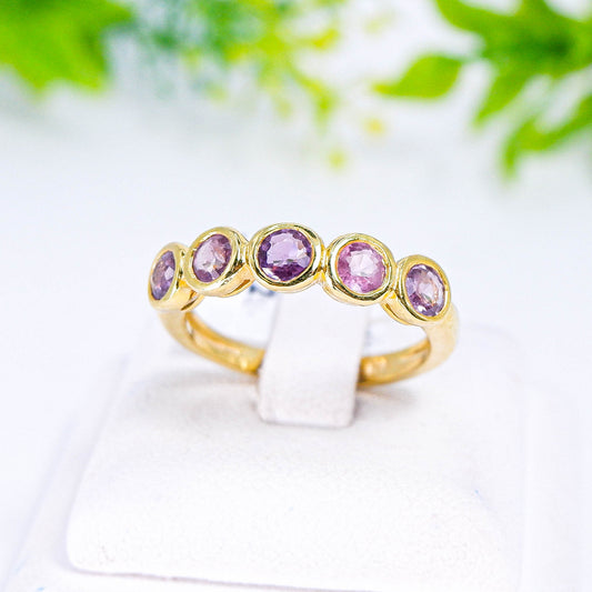 แหวนเงินแท้ 925 ฝังพลอย แซฟไฟร์ไทย (Thai Sapphire)