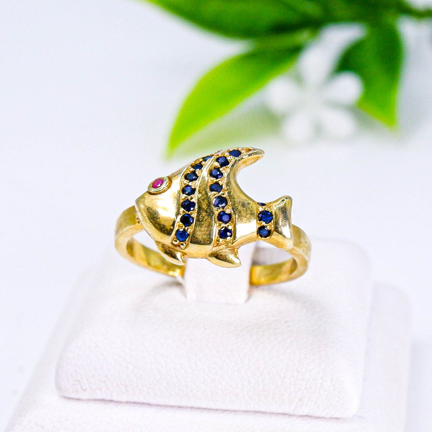 แหวนเงินแท้ 925 ฝังพลอย พิงค์แซฟไฟร์ (Pink Sapphire) + ไพลิน (Blue Sapphire)