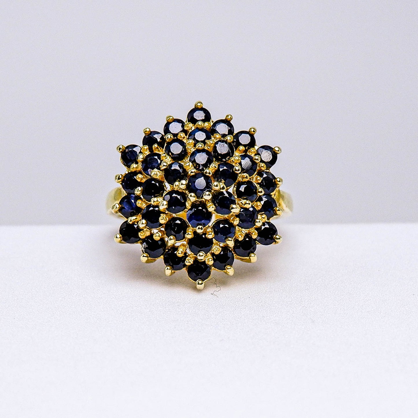 แหวนเงินแท้ 925 ฝังพลอย ไพลิน (Blue Sapphire)
