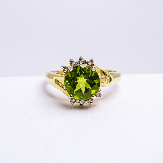 แหวนเงินแท้ 925 ฝังพลอย ทัวร์มาลีน (Tourmaline) + ไวท์โทพาส (whitetopaz) + เซอร์คอน (Zircon)