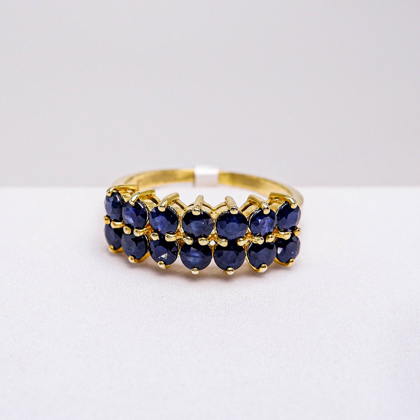 แหวนเงินแท้ 925 ฝังพลอย ไพลิน (Blue Sapphire)