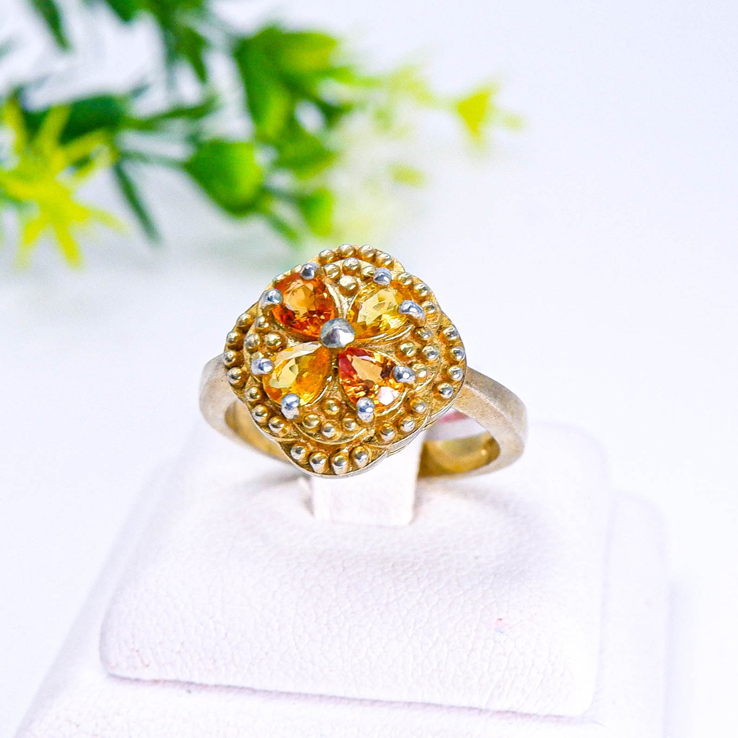 แหวนเงินแท้ 925 ฝังพลอย แซฟไฟร์แทนซาเนีย (Songea Sapphire)