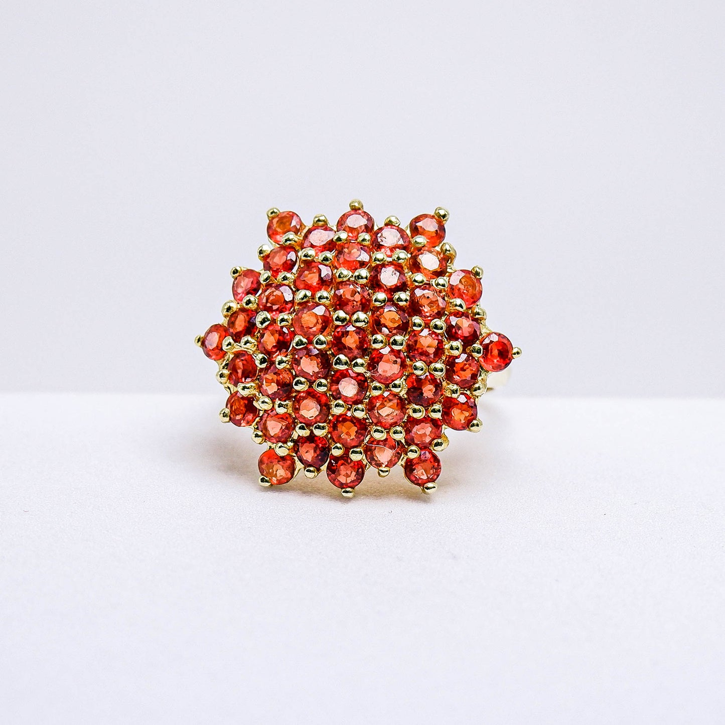 แหวนเงินแท้ 925 ฝังพลอย เรดแซฟไฟร์ (Red Sapphire)