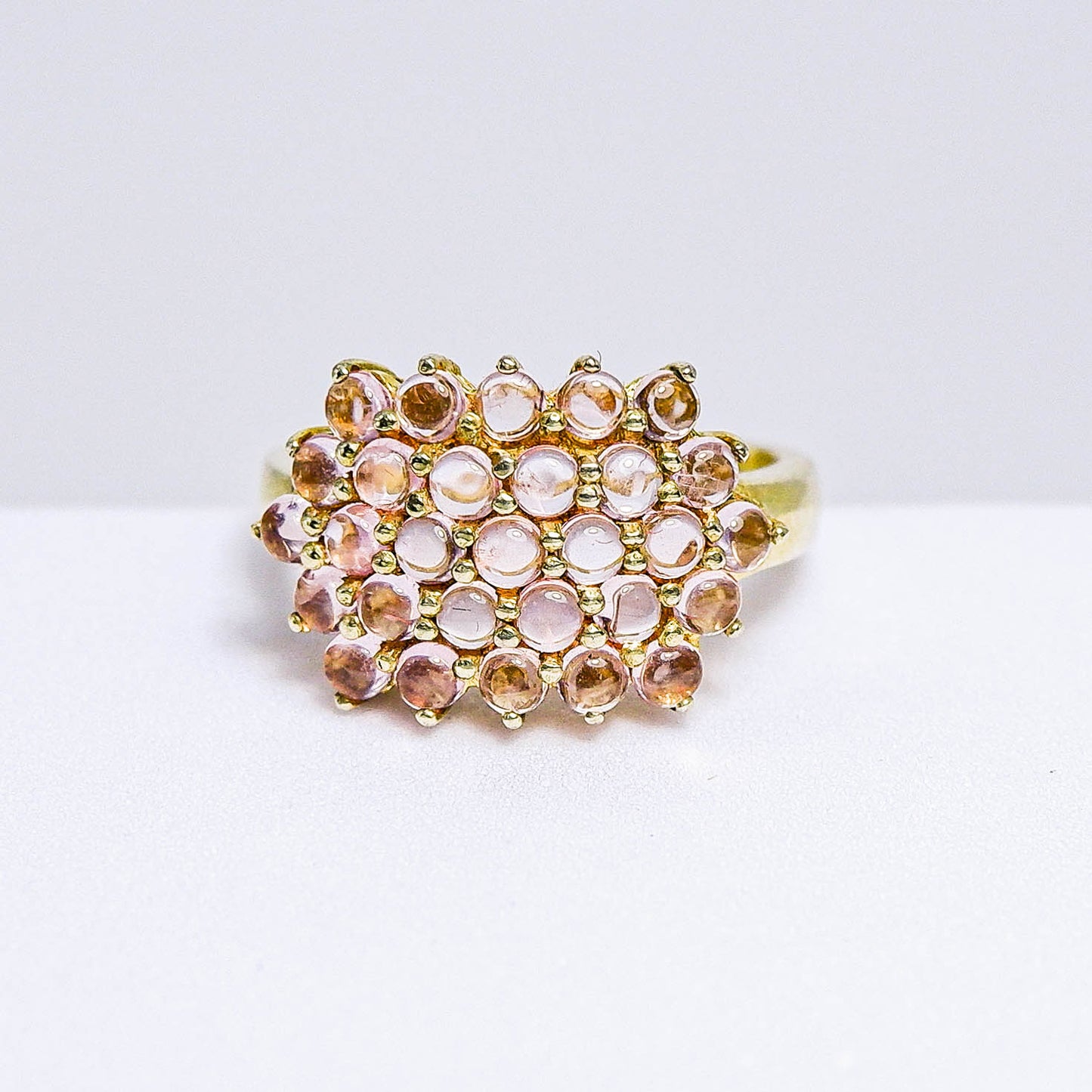 แหวนเงินแท้ 925 ฝังพลอย พิงค์แซฟไฟร์ (Pink Sapphire)