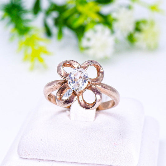 แหวนเงินแท้ 925 ฝังพลอย เพทาย (Zircon)