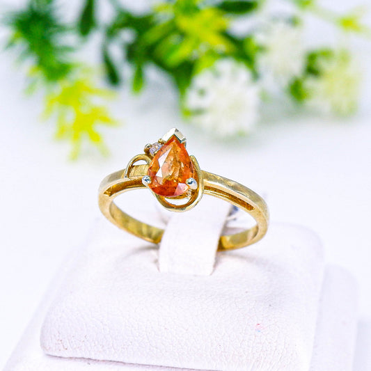 แหวนเงินแท้ 925 ฝังพลอย แซฟไฟร์ (Sapphire) + เซอร์คอน (Zircon)